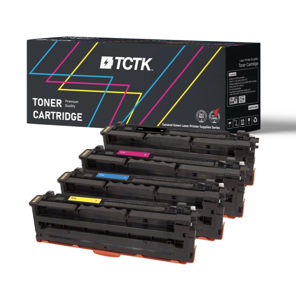 Multipack (4) Toners CMYK (Cyaan/Magenta/Geel/Zwart) Compatibel met Samsung CLP, CLX - Vervangt CLT-C506L (SU038A)